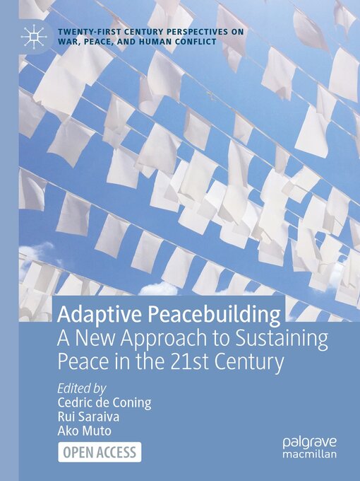 Title details for Adaptive Peacebuilding by Cedric de Coning - Available